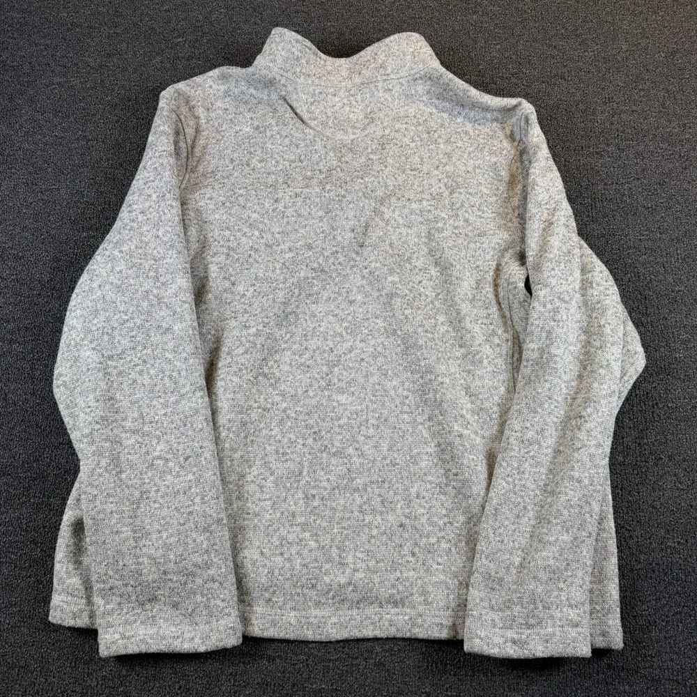Woolrich Pullover Mens XXL HMQ0038S Grey Sweater Fleece EUC